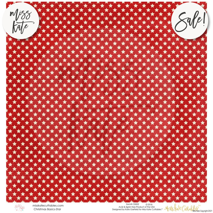 Christmas Basics - Paper Pack 12X12 (Ss)