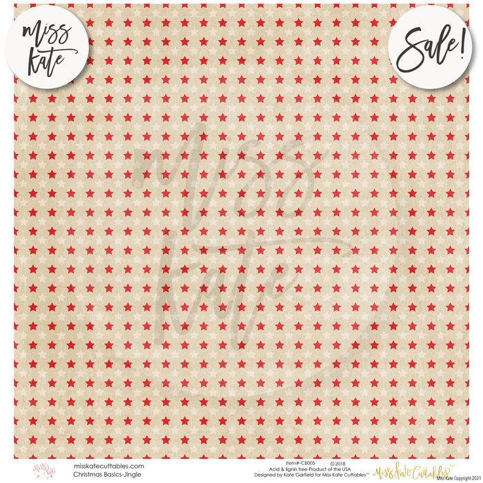 Christmas Basics - Paper Pack 12X12 (Ss)