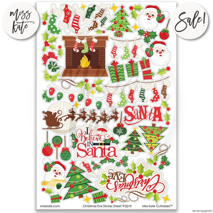 Christmas Eve - Paper & Sticker Kit 12X12 (Ds)