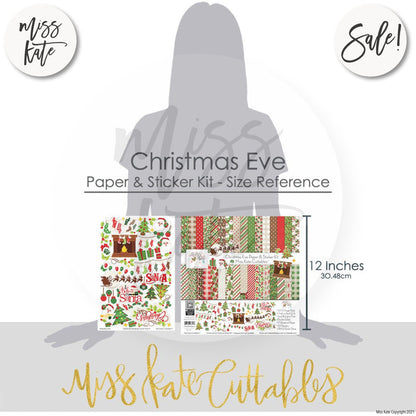 Christmas Eve - Paper & Sticker Kit 12X12 (Ds)