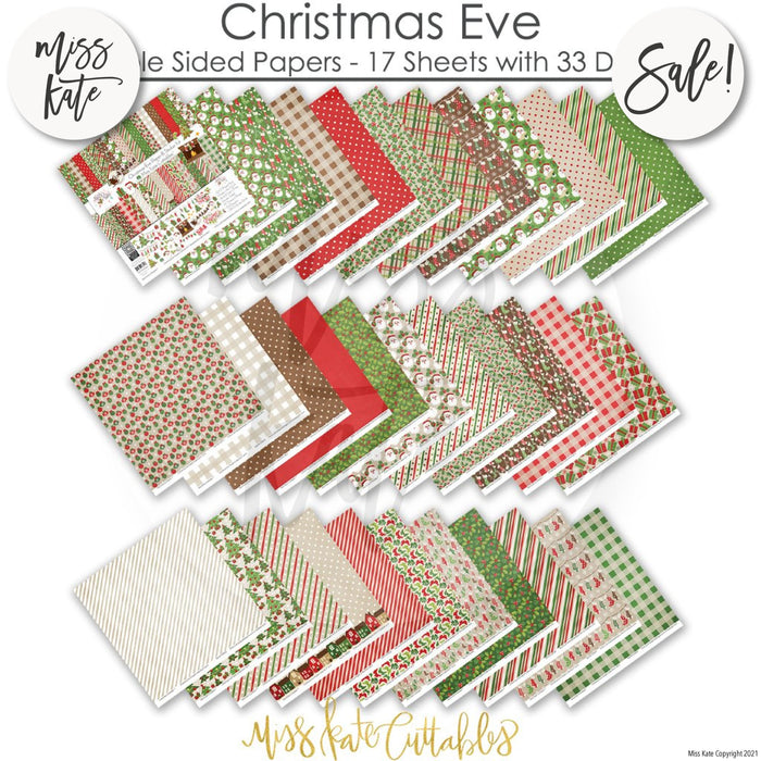 Christmas Eve - Paper & Sticker Kit 12X12 (Ds)