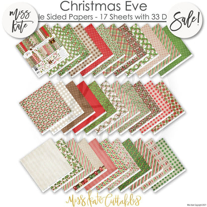 Christmas Eve - Paper & Sticker Kit 12X12 (Ds)
