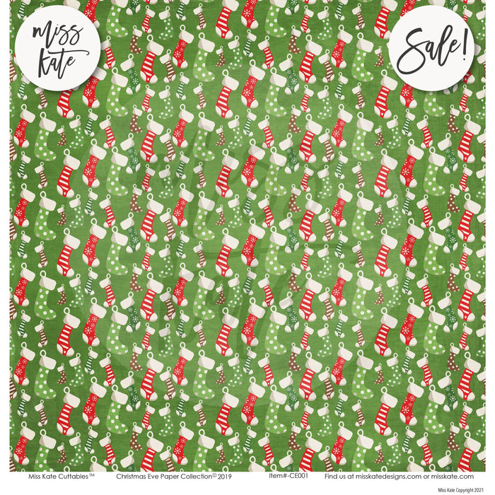 Christmas Eve - Paper & Sticker Kit 12X12 (Ds)