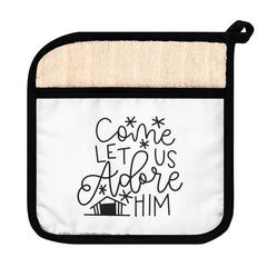 Come Let Us Adore Him Pot Holder