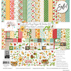 Cute As A Bug - Paper & Sticker Kit 12X12 (Ds)