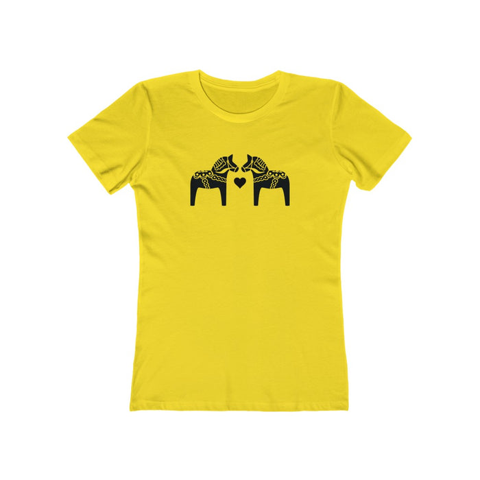 Dala Horse Women's Fit T-Shirt Scandinavian Design Studio