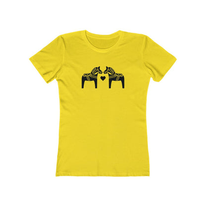 Dala Horse Women's Fit T-Shirt Scandinavian Design Studio