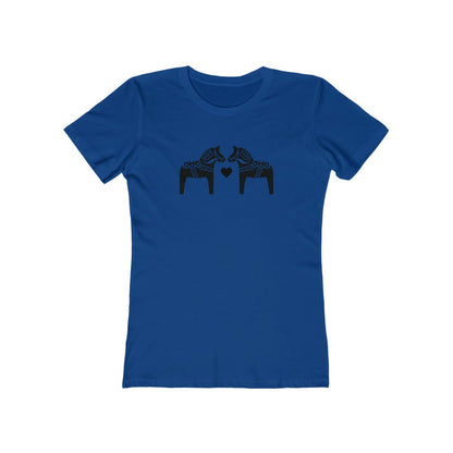 Dala Horse Women's Fit T-Shirt Scandinavian Design Studio