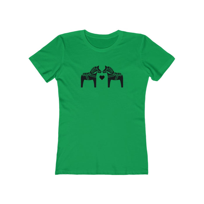 Dala Horse Women's Fit T-Shirt Scandinavian Design Studio