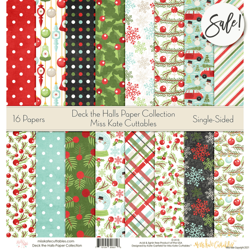 Deck The Halls - Paper Pack 12X12 (Ss)