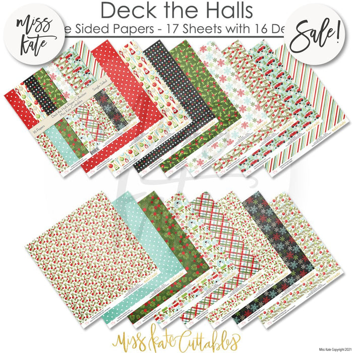 Deck The Halls - Paper Pack 12X12 (Ss)