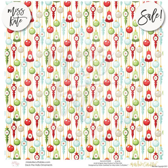 Deck The Halls - Paper Pack 12X12 (Ss)