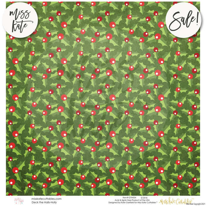 Deck The Halls - Paper Pack 12X12 (Ss)
