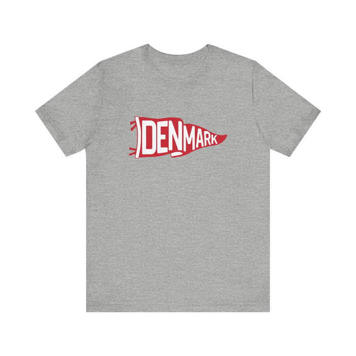 Denmark Team Pennant Unisex T-Shirt