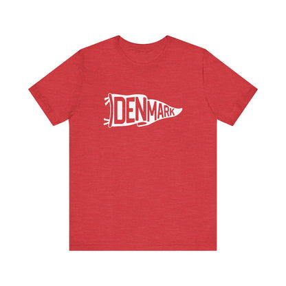Denmark Team Pennant Unisex T-Shirt
