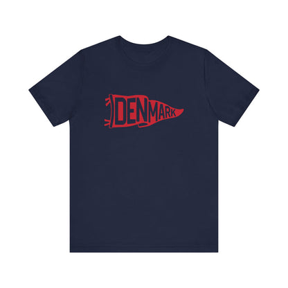 Denmark Team Pennant Unisex T-Shirt