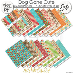 Dog Gone Cute - Paper Pack 12X12 (Ss)