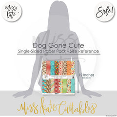Dog Gone Cute - Paper Pack 12X12 (Ss)