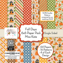 Fall Days - 6X6 Paper Pack (Ss)