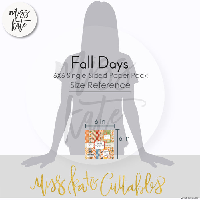Fall Days - 6X6 Paper Pack (Ss)