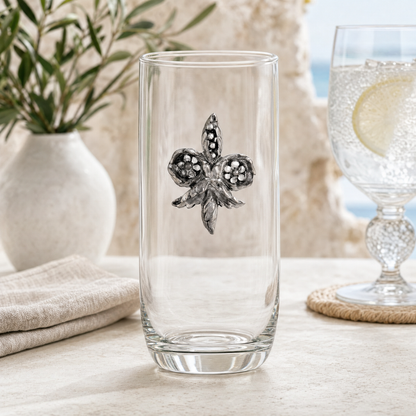 Fleur De Lis Ice Tea Glass 3