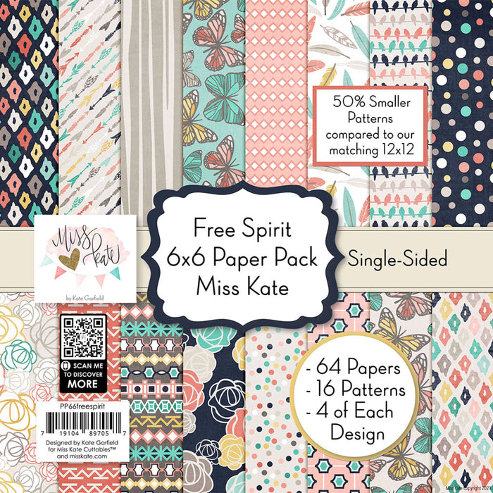 Free Spirit - 6X6 Paper Pack (Ss)
