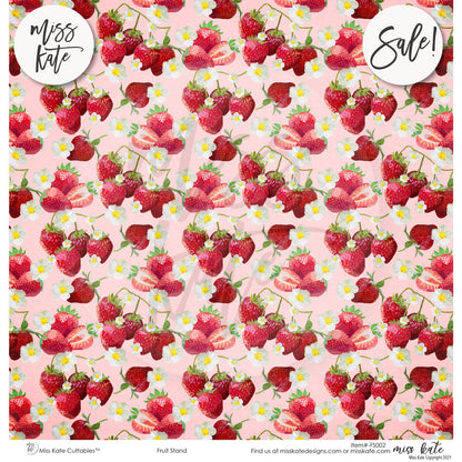Fruit Stand - Paper Pack 12X12 (Ds)