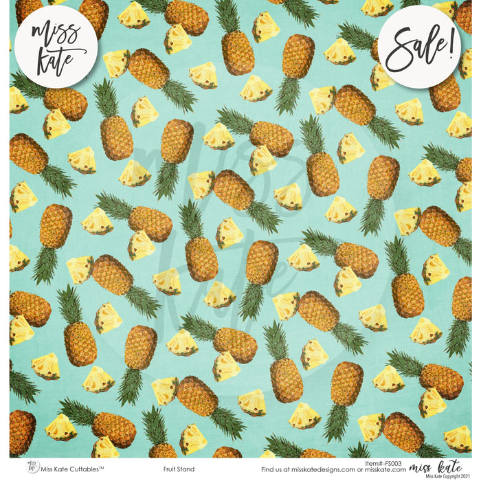 Fruit Stand - Paper Pack 12X12 (Ds)
