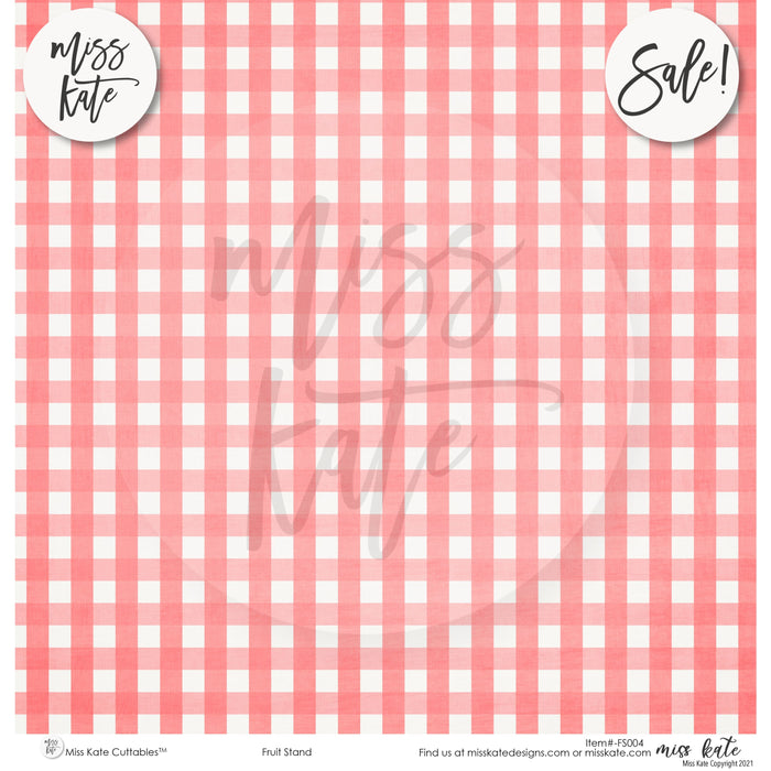 Fruit Stand - Paper Pack 12X12 (Ds)