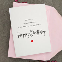 Funny Birthday Card - XOXOKristen