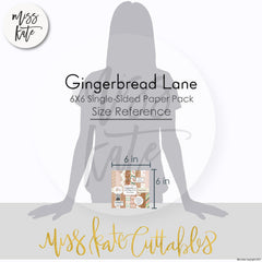Gingerbread Lane - 6X6 Paper Pack (Ss)