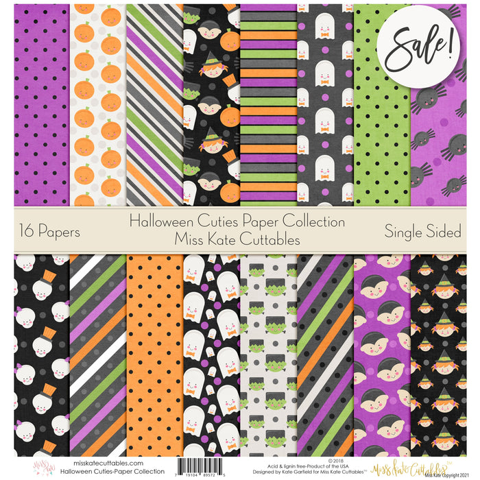 Halloween Cuties - Paper Pack 12X12 (Ss)