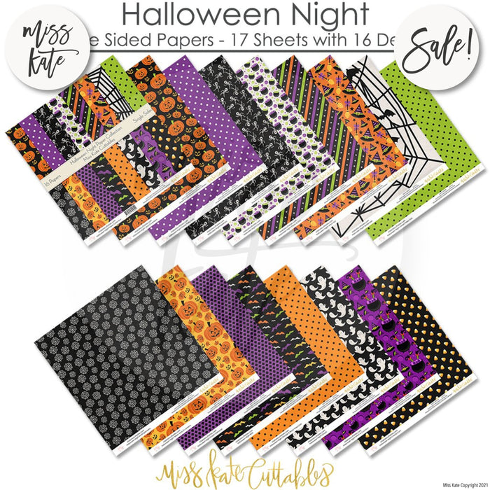 Halloween Night - Paper Pack 12X12 (Ss)