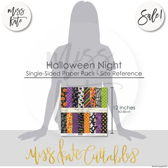 Halloween Night - Paper Pack 12X12 (Ss)