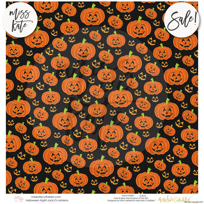 Halloween Night - Paper Pack 12X12 (Ss)
