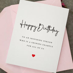 Happy Birthday to an Inspiring Person - XOXOKristen
