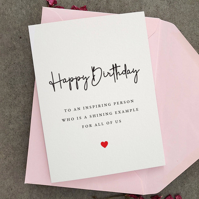 Happy Birthday to an Inspiring Person - XOXOKristen