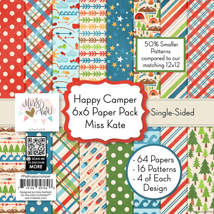Happy Camper - 6X6 Paper Pack (Ss)