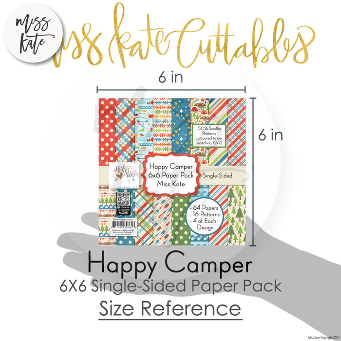 Happy Camper - 6X6 Paper Pack (Ss)