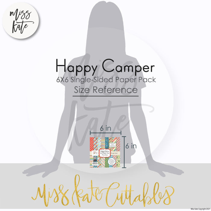 Happy Camper - 6X6 Paper Pack (Ss)
