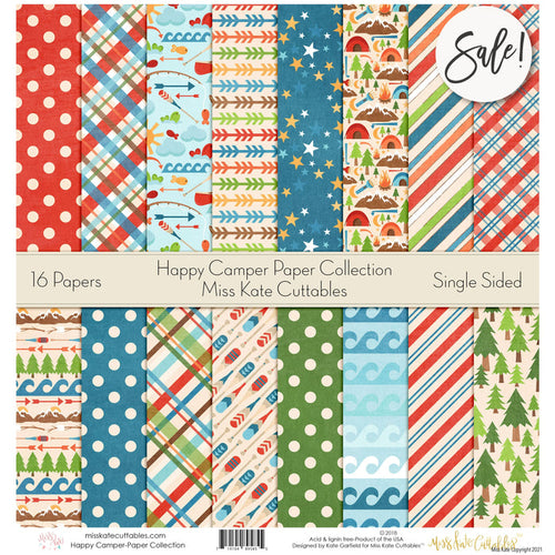 Happy Camper - Paper Pack 12X12 (Ss)