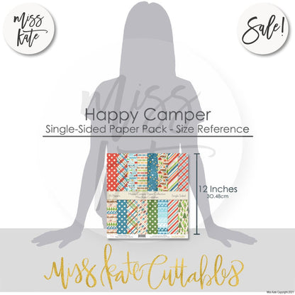 Happy Camper - Paper Pack 12X12 (Ss)