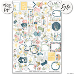 Happy Spring - Paper & Sticker Kit 12X12 (Ds)