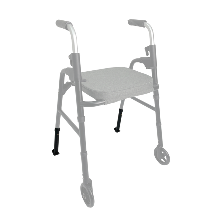 HappyWheels Travel Walker Spare Parts HappyWheels Travel Walker with Seat - Replacement Glides (1 pair)