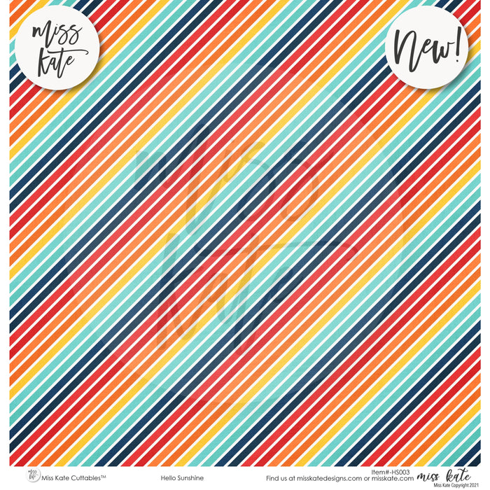 Hello Sunshine - Paper & Sticker Kit 12X12 (Ds)