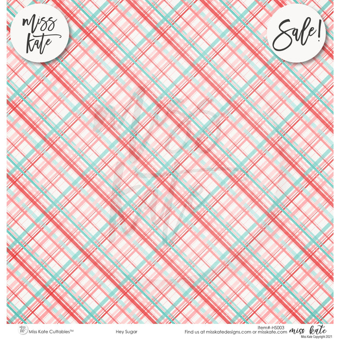Hey Sugar- Paper & Sticker Kit 12X12 (Ds)