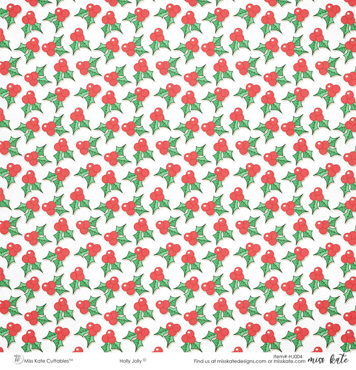 Holly Jolly - Double Sided Paper Pack