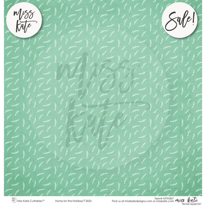 Home For The Holidays - Paper Pack Single Sided 12X12 (Ss)