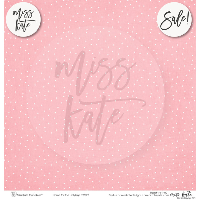 Home For The Holidays - Paper & Sticker Kit 12X12 (Ds)