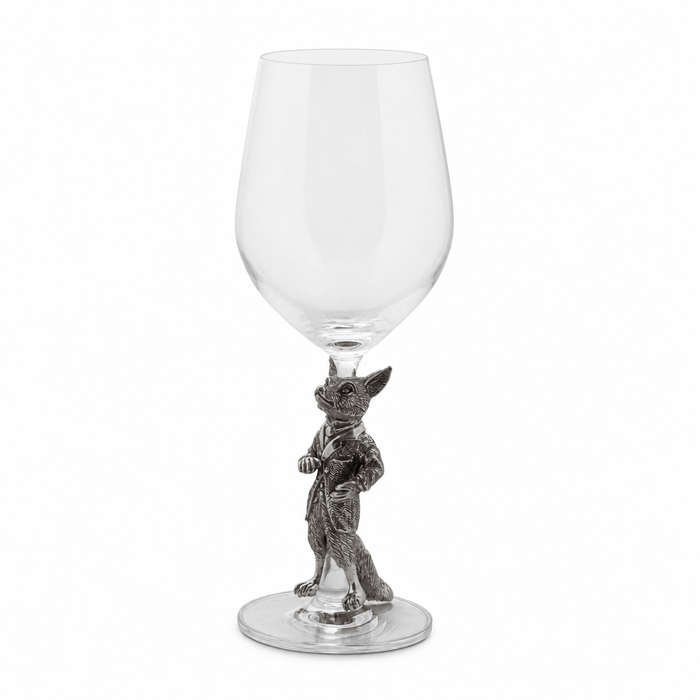 Hunting Dressed Fox Wine Glass 1